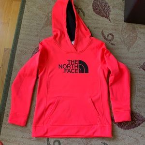 The North Face sweatshirt